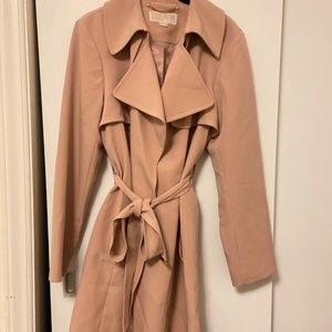 Micheal Kors Trench Coat/ Pink /M